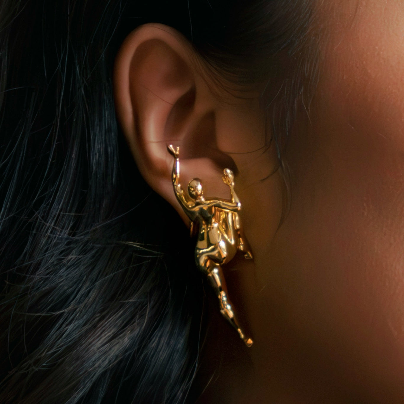 ASCENTIA EARRINGS - Gold Vermeil
