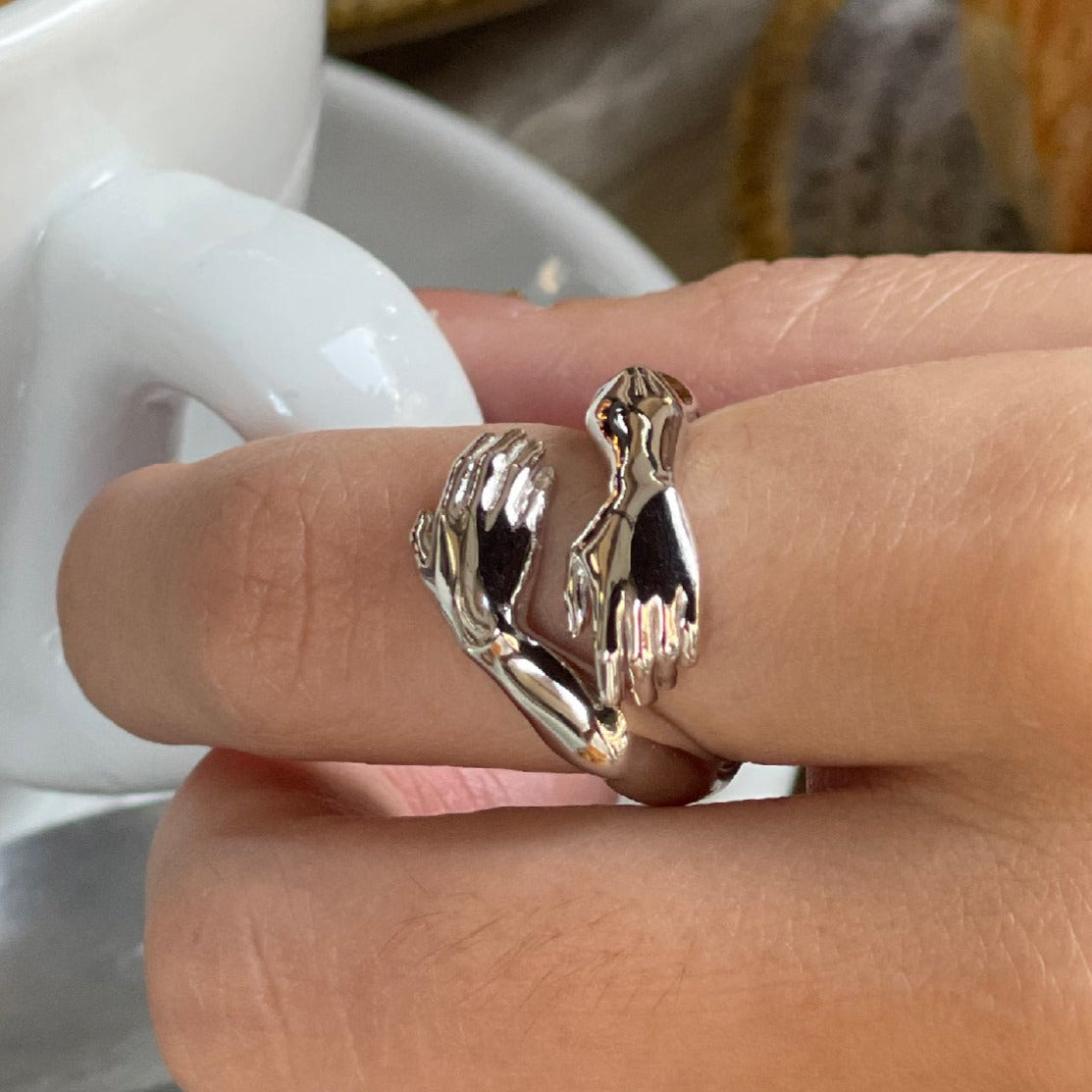 EMBRACE RING - Sterling Silver